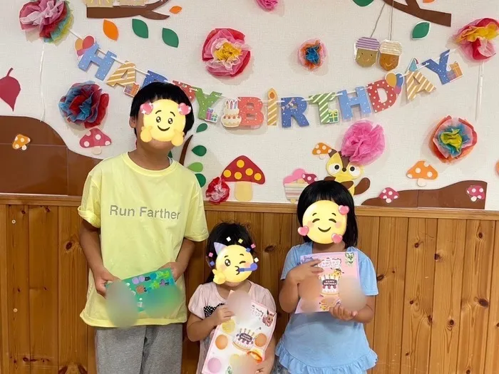 きりんのあくび　kids　ふせ/🎂🎉お誕生日会🎂🎉