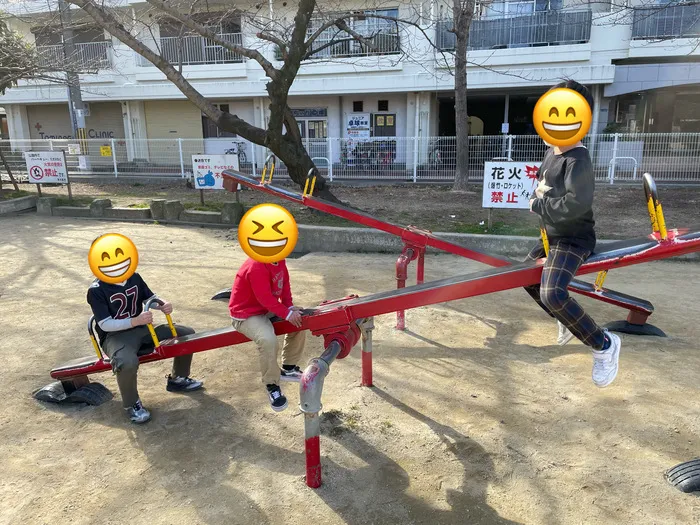 きりんのあくび　kids　ふせ/公園へ行こう❕❕