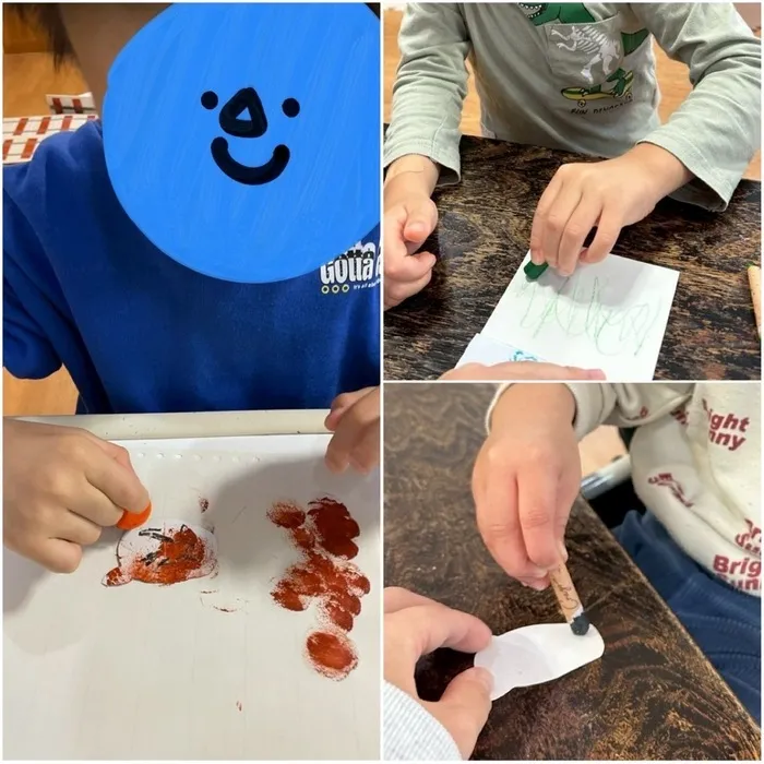 きりんのあくび　kids　ふせ/今月のアトリエ〜その②〜🐎🖍️🎨