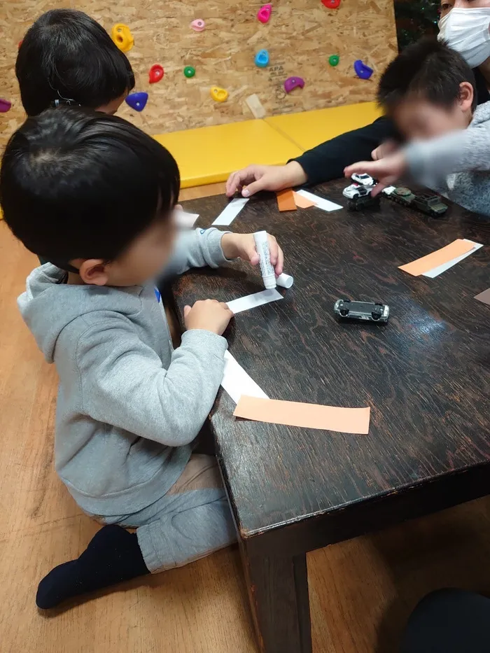 きりんのあくび　kids　ふせ/輪繋ぎ😆