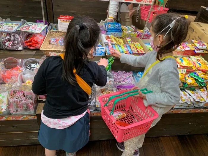 きりんのあくび　kids　ふせ/商店街でお買い物体験👜