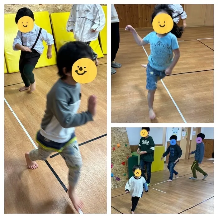 きりんのあくび　kids　ふせ/マラソン大会🏃🏻💨