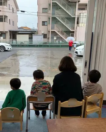 児童発達支援あいほっぷ/傘のマナー