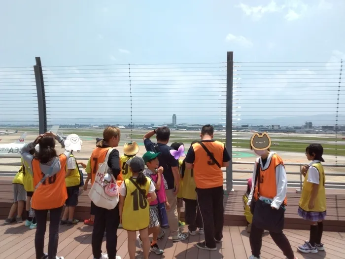 ちゃれんじくらぶ日の出教室/福岡空港探検隊ウォークラリー✈️