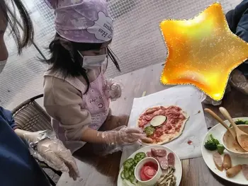 ちゃれんじくらぶ日の出教室/ピザ作り体験🍕