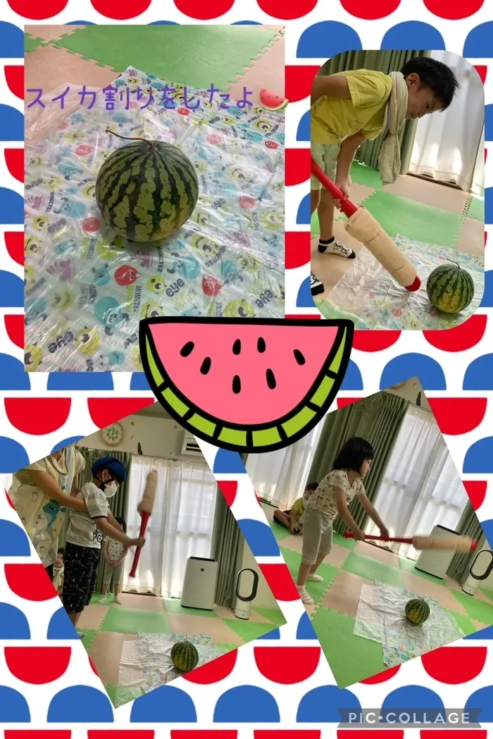 TOMODACHI富田林/スイカ割りをしたよ🍉