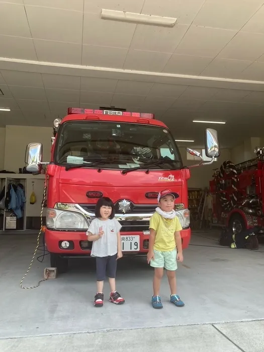 TOMODACHI富田林/消防車を見てきたよ🚒