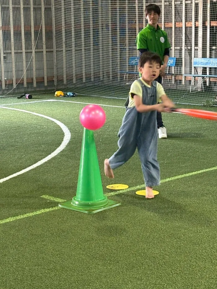 放課後等デイサービス ここから筥ざき/野球をしました！