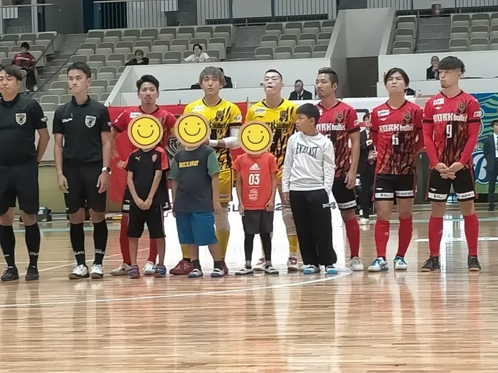 ここから/フットサルリーグ観戦！