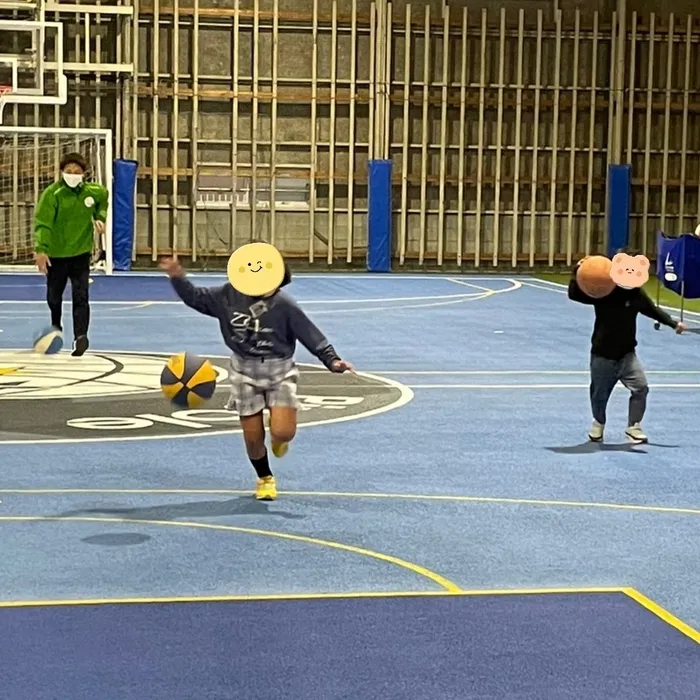 ここから/バスケットボールであたたまろう🏀