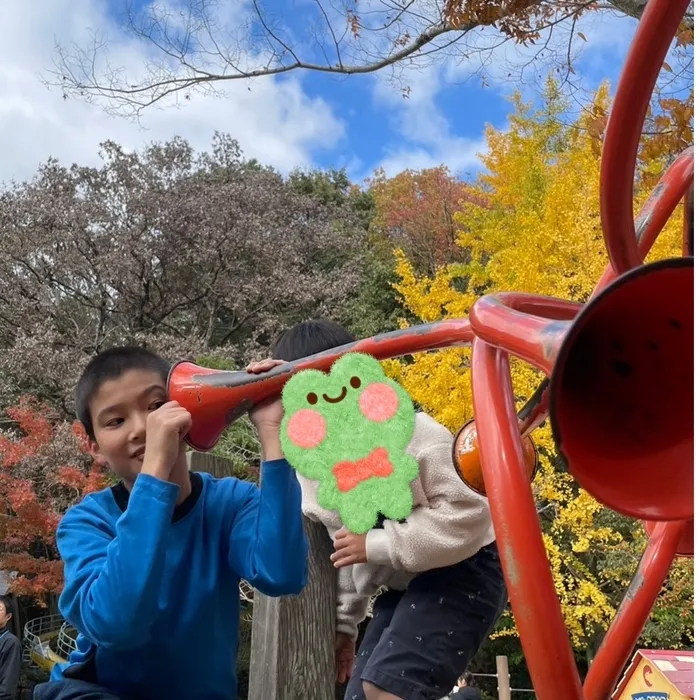 ここから/公園に行ってきました！