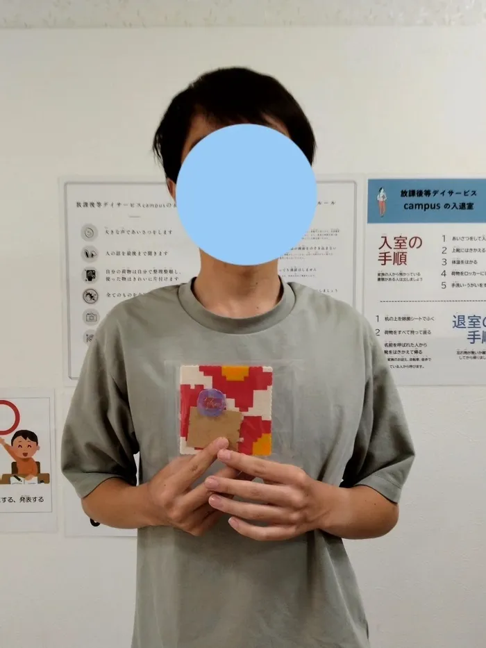 【就職に向けた準備ができる】放課後等デイサービスcampus（キャンパス）/家族へのプレゼントを作りました✨🎁