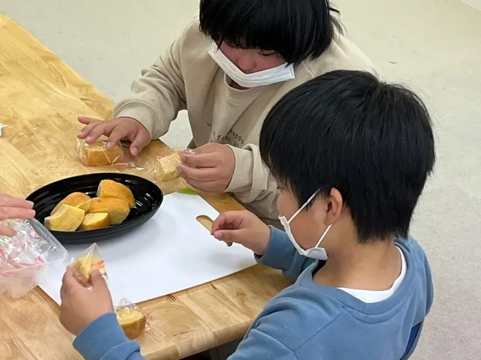 みつばち　桜町/雛祭りおやつを作りました！