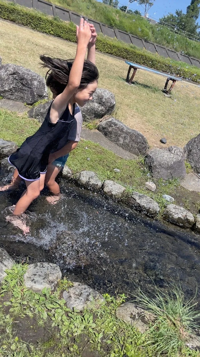 みつばち　桜町/安倍川親水公園⛲️