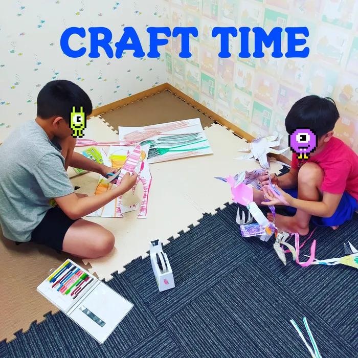 ココサポジュニア/CRAFT TIME✂️タッチくん🙋‍♀️