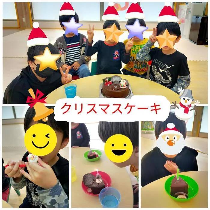 ココサポジュニア/クリスマスケーキ😍