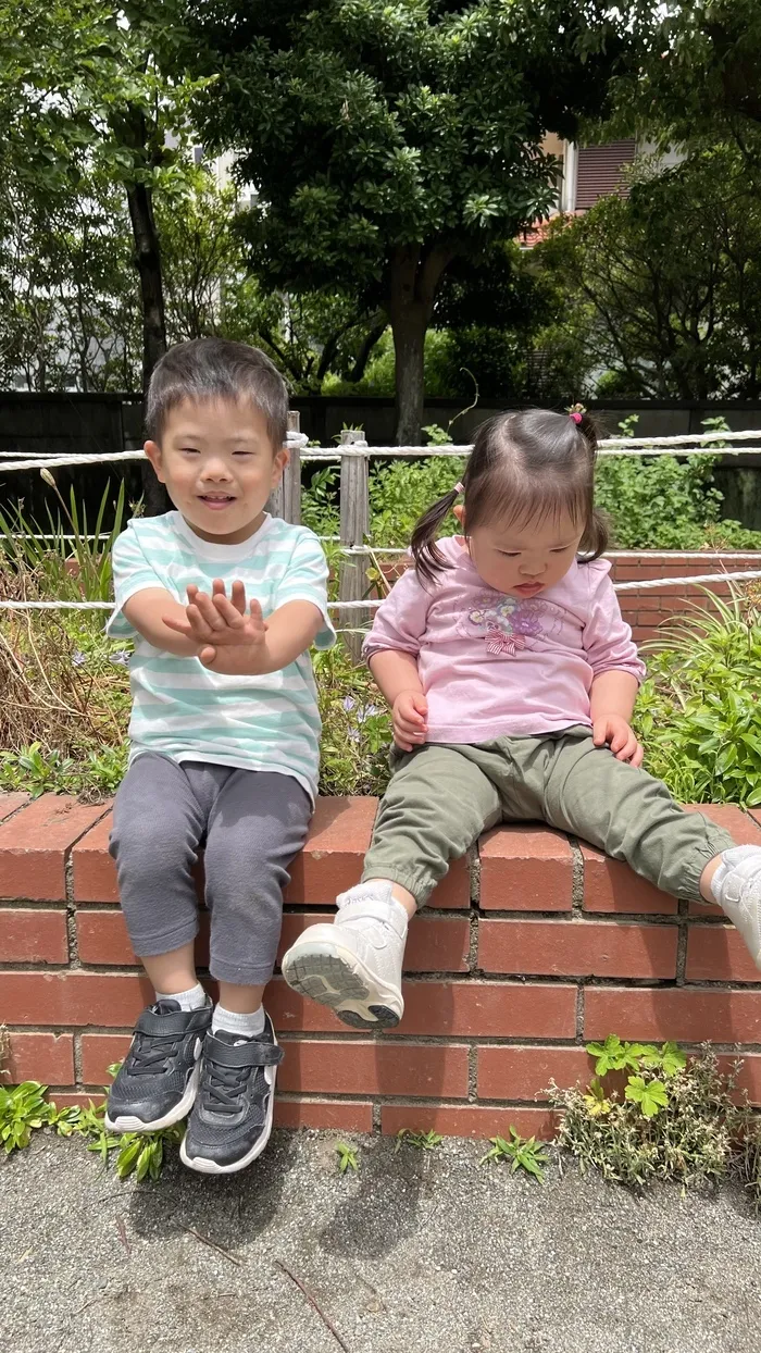 【ダウン症児に特化した】児童発達支援 にじいろ/公園へお散歩🐾