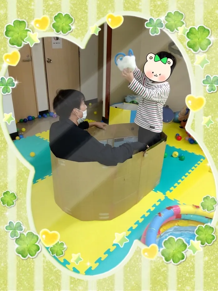 スパークスタジオ岩手北上（IMEトレーニング北上2号館）/なんの遊びをしているのかな？