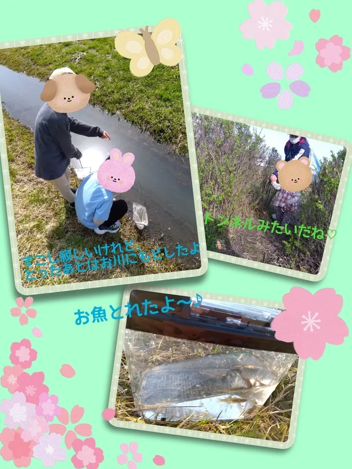 スパークスタジオ岩手北上（IMEトレーニング北上2号館）/お魚をみつけたよ♪