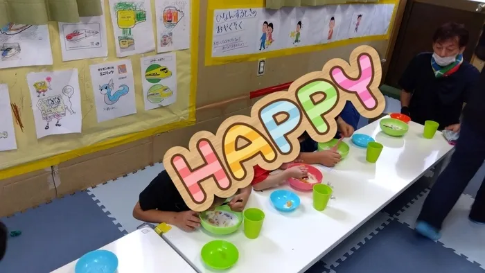 発達サポートＩＭＥトレーニング北上1号館/今日は手作りおやつの日でした♬