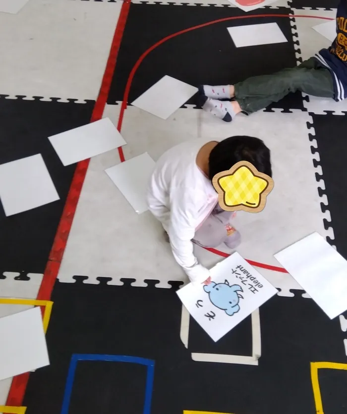 発達サポートＩＭＥトレーニング北上1号館/絵合わせをしたよ♪