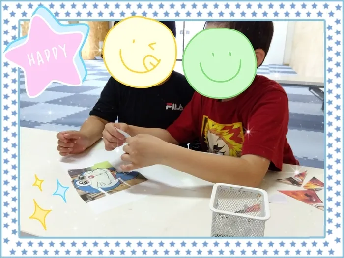 発達サポートＩＭＥトレーニング奥州2号館/☆協力して頑張ってます！☆
