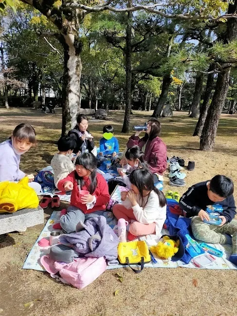 放課後等デイサービス　ウィズ・ユー広島/広島城へお出かけ