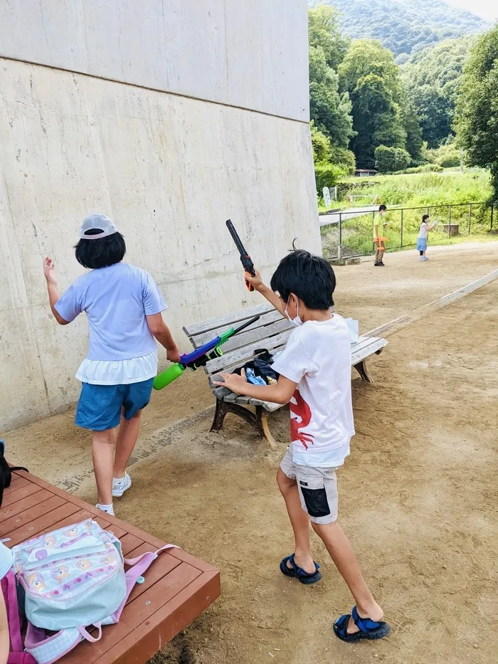 放課後等デイサービス　ウィズ・ユー広島/〜水遊び畑口公園〜