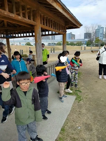 放課後等デイサービス　ウィズ・ユー広島/紙飛行機大会