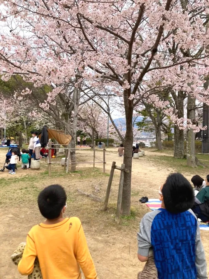 放課後等デイサービス　ウィズ・ユー広島/～お花見に行こう！～