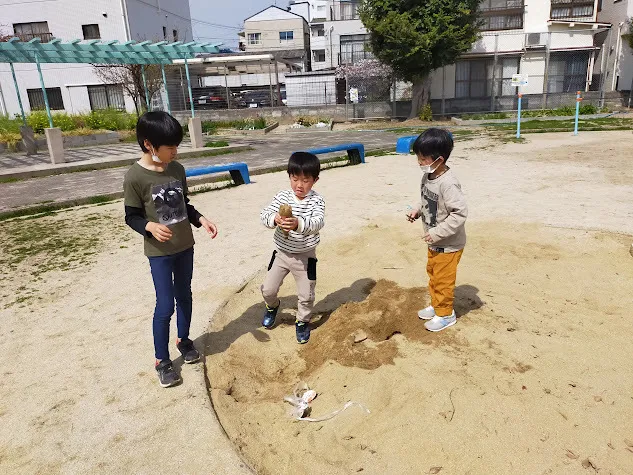 放課後等デイサービス　ウィズ・ユー広島/公園遊び