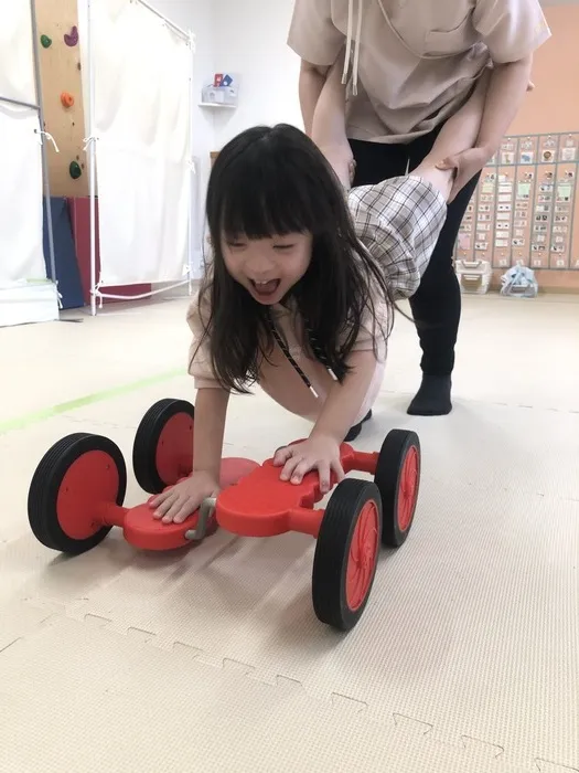 個別療育のゆめラボ 府中教室【空きあり！見学・体験受付中！！】/バランスペダル💪🏻
