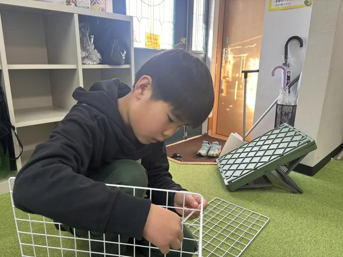 児童発達支援・放課後等デイサービス　D-KidsLab向佐野教室/DIY第2弾⭐️