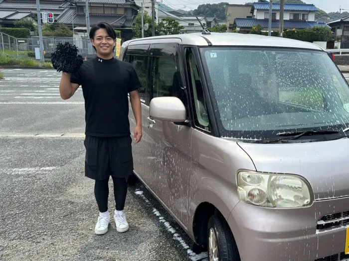 児童発達支援・放課後等デイサービス　D-KidsLab向佐野教室/月2回の恒例行事🚗🚿洗車も立派なおしごと！