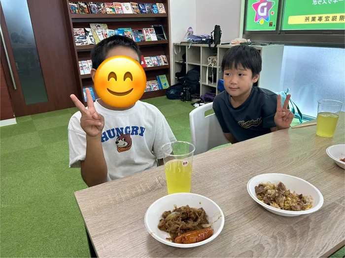 児童発達支援・放課後等デイサービス　D-KidsLab向佐野教室/🍖ホットプレートパーティー🌽