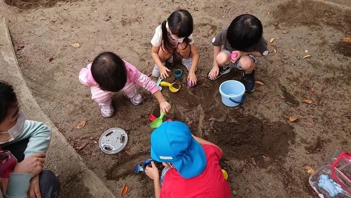 こぱんはうすさくら川越中央教室/公園であそぼう