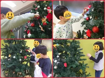 こぱんはうすさくら川越中央教室/クリスマスツリー