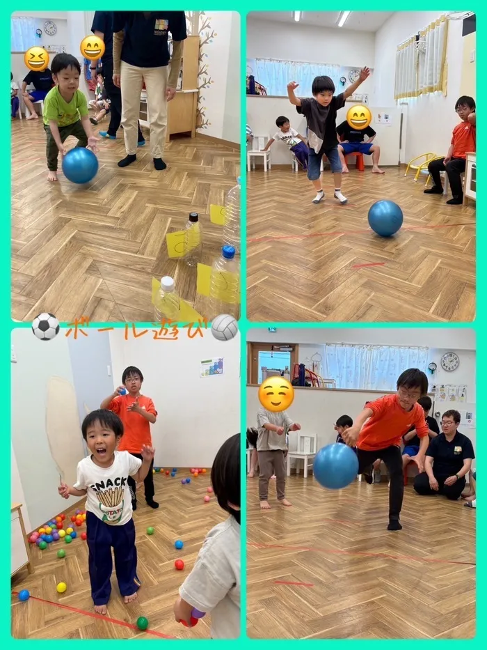 児童発達支援　わんだー/🏐ボール遊び🏀