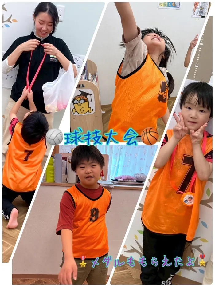 児童発達支援　わんだー/競技大会を行いました⚽️