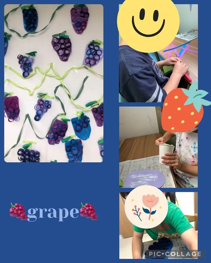 ブロッサムジュニア仙台木町教室/ブドウ作り🍇