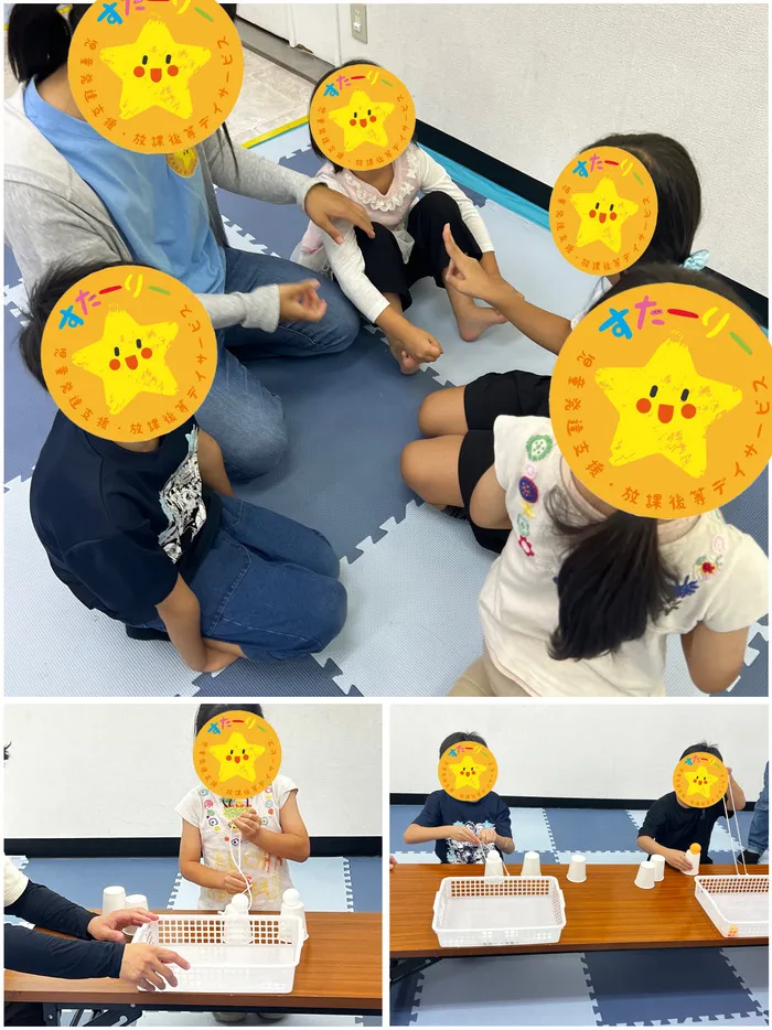 児童発達支援・放課後等デイサービスすたーりー/みんなで協力して転がそう🤭❤️‍🔥