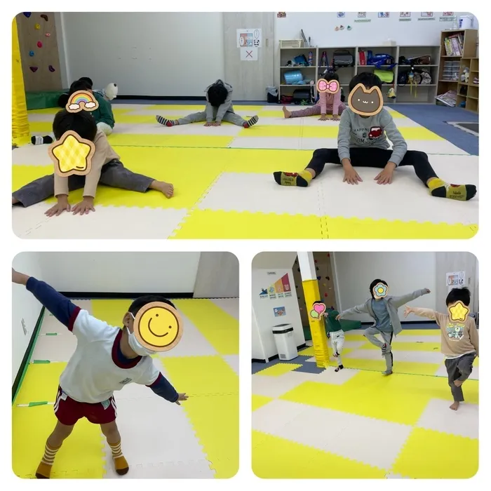 児童発達支援・放課後等デイサービスすたーりー/体を伸ばそう🧘‍♀️🧘‍♂️