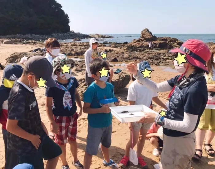 ICTフィールドあおくまのロケット/海の生き物観察会②