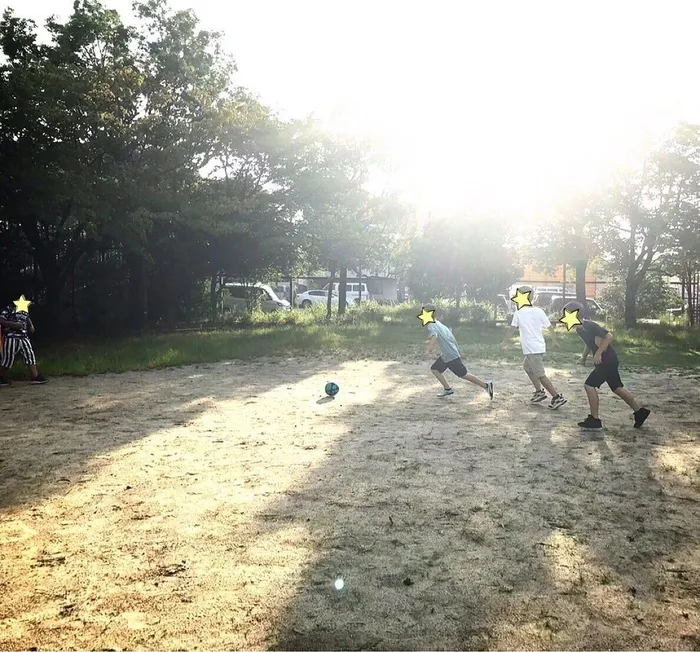 ICTフィールドあおくまのロケット/サッカーだ！