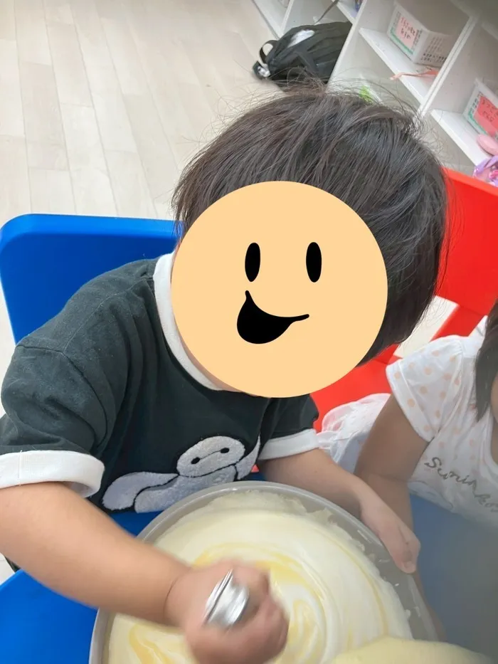 きっずあいらんど川崎渡田教室/アイスクリームを作って食べよう！🎵