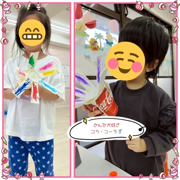 きっずあいらんど川崎渡田教室/フラワー制作❁❀✿