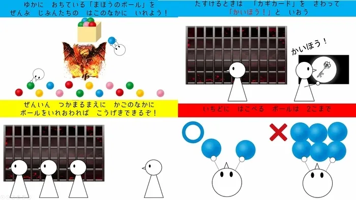 い～らいふじゅにあ/小学生のお子さんの設定活動（HIGASHI RPGⅡ）