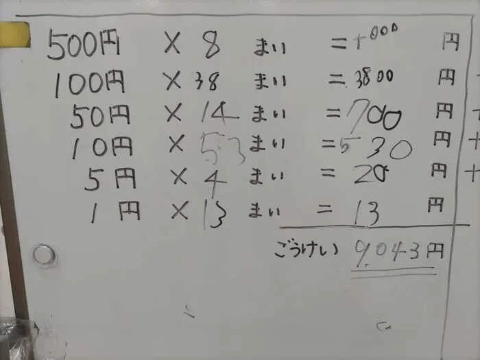 さくだいらキッズらぼ岩村田教室/募金の総額は？？