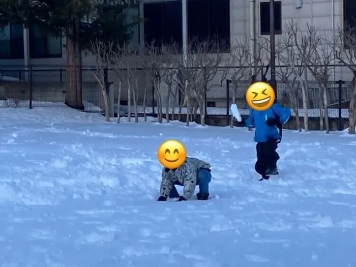 さくだいらキッズらぼ岩村田教室/『雪だーっ！！』