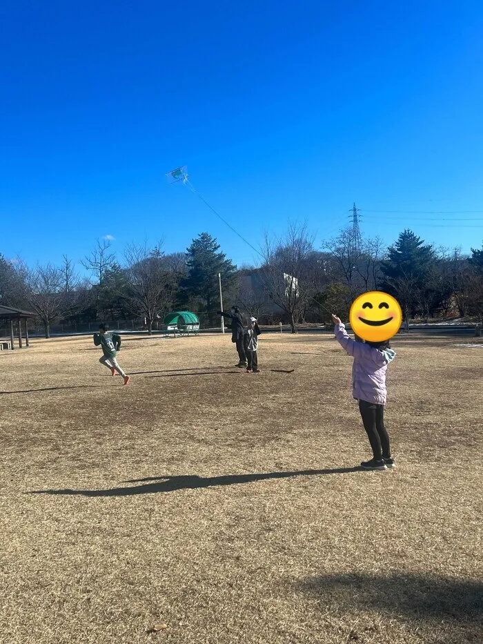 さくだいらキッズらぼ岩村田教室/『凧あげ日和♬』